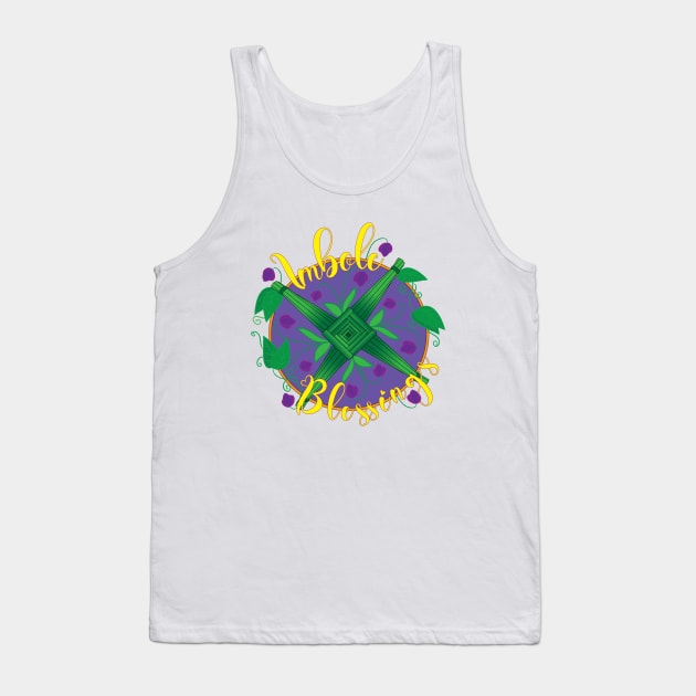 Imbolc Blessings Tank Top by DickinsonDesign